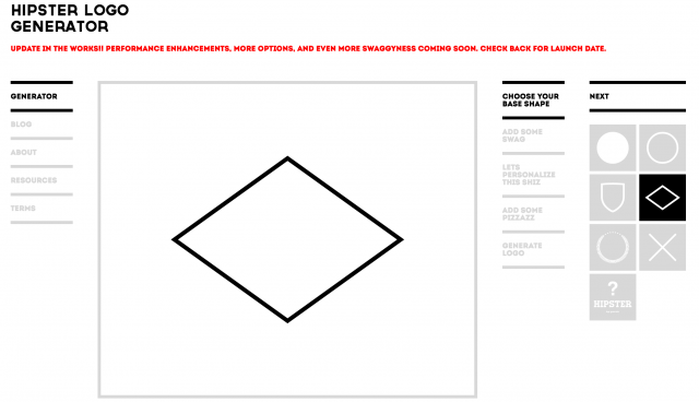 hipster logo generator