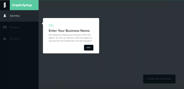 Graphic Springsの文字入力画面