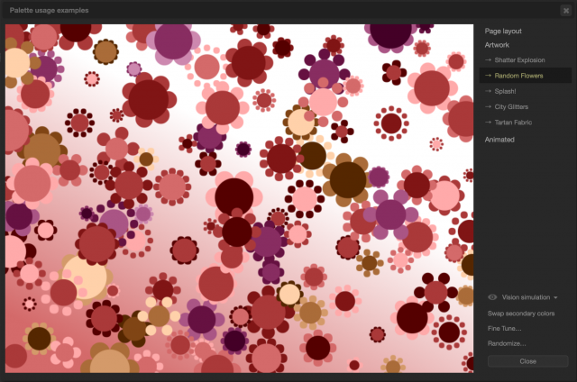 Paletton.comのプレビュー