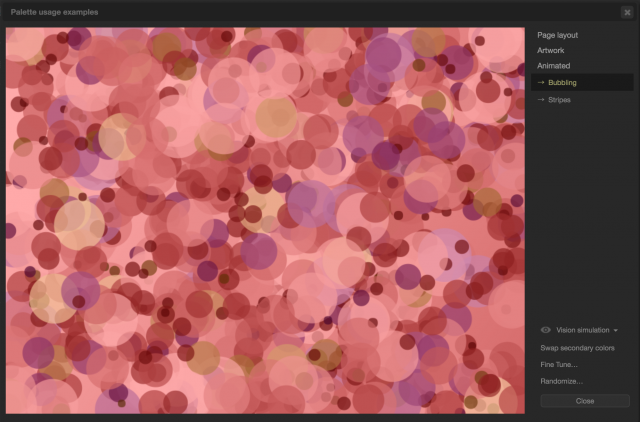 Paletton.comのプレビュー