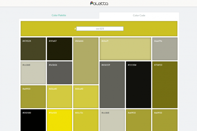 カラーコード結果