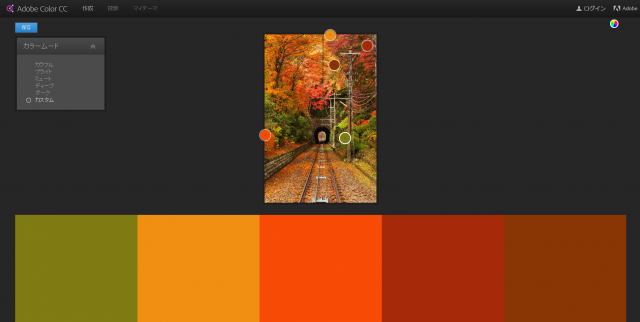 画像アップロード後
