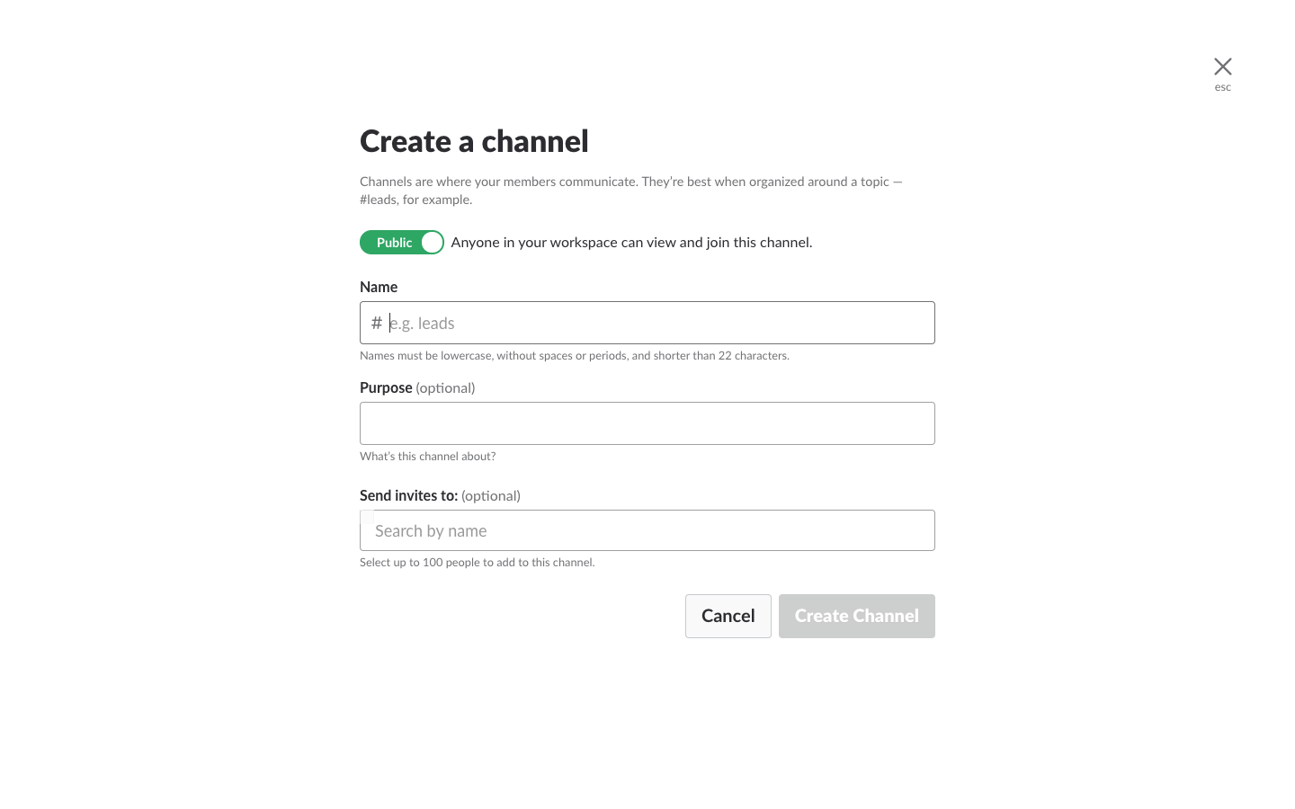 チャンネル作り方